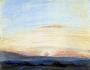 Eugene Delacroix Study of Sky USA oil painting artist